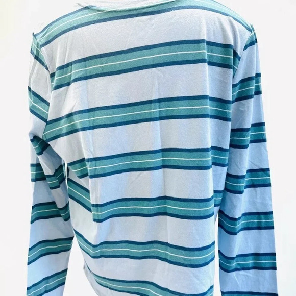 NWT SO Juniors Long Sleeve Pullover Round Neck Striped Mulit-Colored Shirt Sz XL - Picture 7 of 8